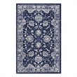 Modway Kazia Medallion 5' x 8' Area Rug in Blue and Ivory