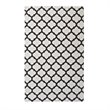 Modway Lida Moroccan Trellis 8' x 10' Area Rug in Ivory and Charcoal