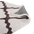 Modway Marja Moroccan Trellis 5' x 8' Area Rug in Brown and Gray