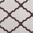 Modway Marja Moroccan Trellis 5' x 8' Area Rug in Brown and Gray