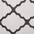 Modway Marja Moroccan Trellis 5' x 8' Area Rug in Ivory and Charcoal