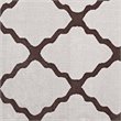 Modway Marja Moroccan Trellis 8' x 10' Area Rug in Brown and Gray
