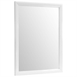 Modway Tracy Modern Style MDF and Rubberwood Mirror in White Finish