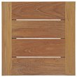 Modway Bayport 5-Piece Wood Patio Conversation Set in Natural and White