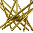 Modway Cherish 10-Light Modern Metal Chandelier in Brass Finish