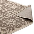 Modway Ariana 5' x 8' Floral Trellis Area Rug in Beige