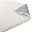 Modway Enyssa 5' x 8' Shag Area Rug in Ivory White