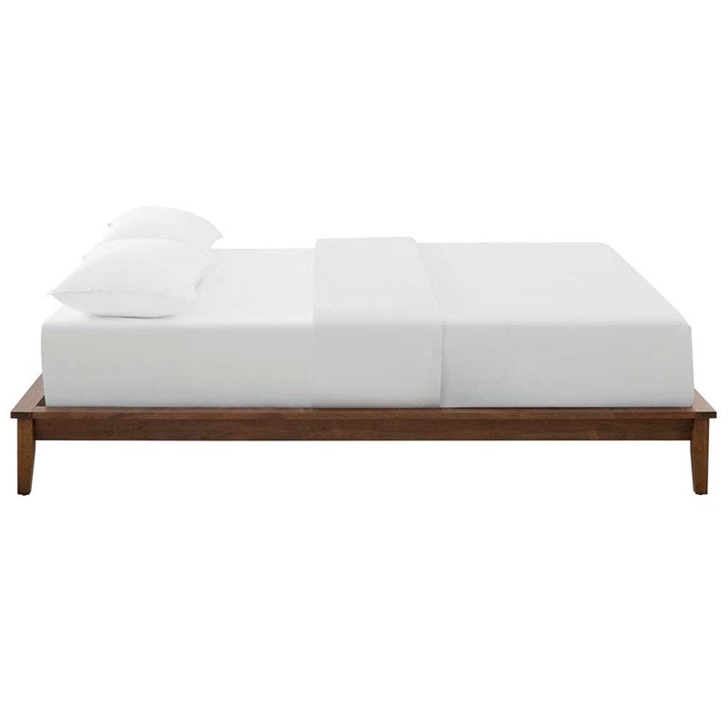 Modway Lodge Full Mates Platform Bed in Cappuccino
