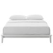 Modway Lodge Full Mates Platform Bed in White