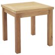 Modway Marina Modern Wood 3-Piece Conversation Set in Natural/Navy