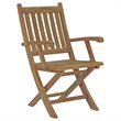 Modway Marina 7-Piece Solid Teak Wood Outdoor Patio Dining Set in Natural