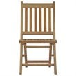 Modway Marina 9-Piece Wood Outdoor Patio Dining Set with Side Chair in Natural