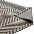 Modway Optica 5' x 8' Area Rug in Gray and Beige