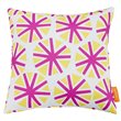 Modway Modern Polyester Fabric Outdoor Patio Single Pillow in Starburst