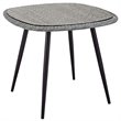 Modway Endeavor 3-Piece Rattan & Aluminum Patio Dining Set in Gray