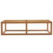 Modway Newbury Premium Grade A Teak Wood Outdoor Coffee Table in Natural