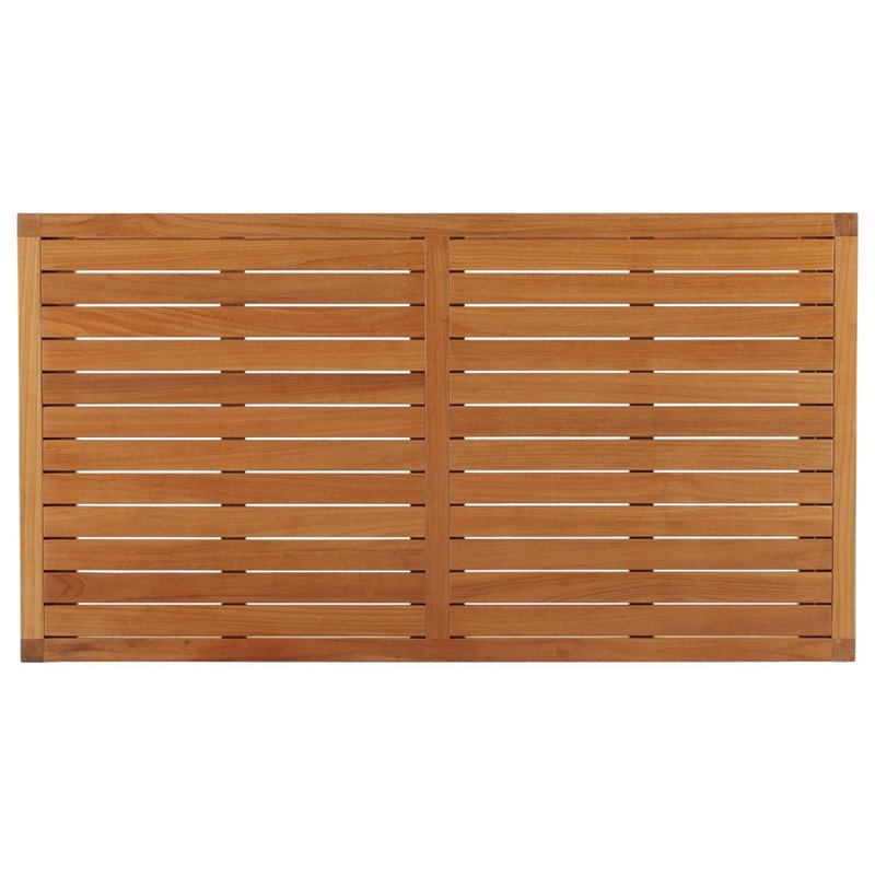 Modway Newbury Premium Grade A Teak Wood Outdoor Coffee Table in Natural