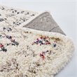 Modway Skadi Polypropylene Rainbow Diamond Shag Area Rug in Multi-Color