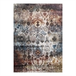 Modway Success Tahira Vintage Floral Moroccan Trellis Area Rug in Multi-Color