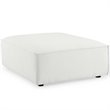 Modway Restore Modern Style Polyester Fabric Ottoman in White