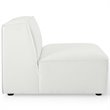 Modway Restore 3-Piece Modern Fabric Upholstered Sectional Sofa in White