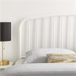 Modway Modern Farmhouse Queen Metal Spindle Headboard in White