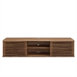 Modway Render Wood Wall-Mount Media Console TV Stand for TVs up to 65