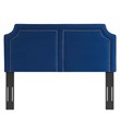 Modway Cynthia Modern Performance Velvet King/California King Headboard in Navy