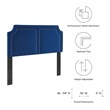 Modway Cynthia Modern Performance Velvet King/California King Headboard in Navy