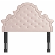 Modway Diana Tufted Performance Velvet Full/Queen Headboard in Pink