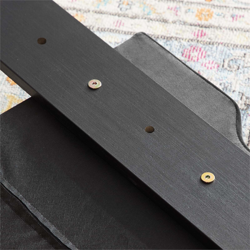 Modway Diana Tufted Performance Velvet Twin Headboard in Charcoal