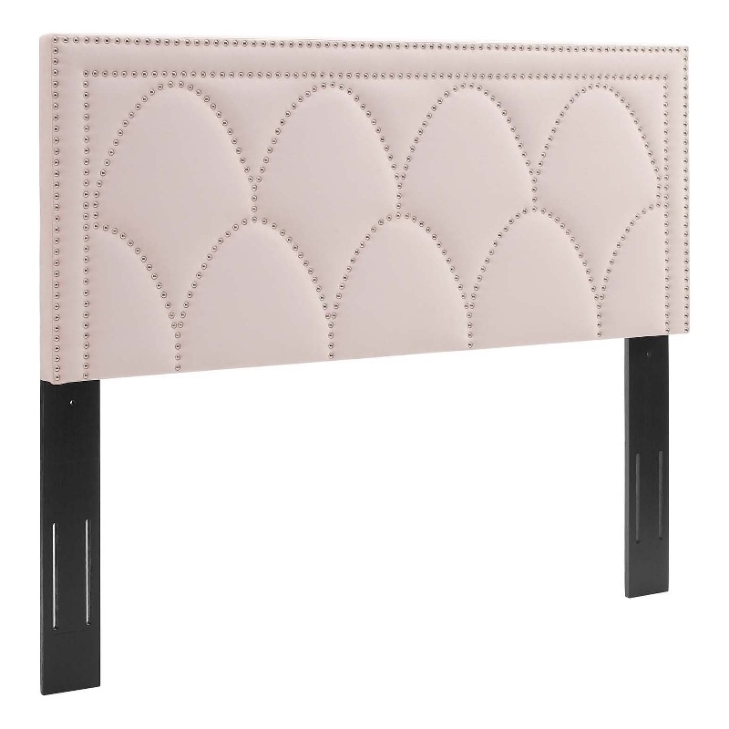 Modway Greta Performance Velvet King/California King Headboard in Pink