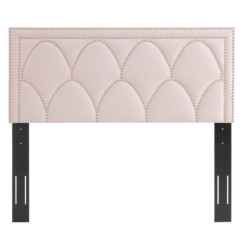 Modway Greta Performance Velvet King/California King Headboard in Pink