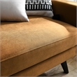 Modway Engage Modern Tufted Back Performance Velvet Loveseat in Cognac Brown