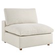 Modway Commix 5-Piece Fabric Down Filled Sectional Sofa Set in Light Beige