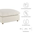 Modway Commix 5-Piece Fabric Down Filled Sectional Sofa Set in Light Beige