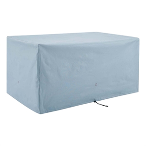 Modway Conway 55&quotx37.5&quot Stainless Steel and Fabric Patio Furniture Cover in Gray