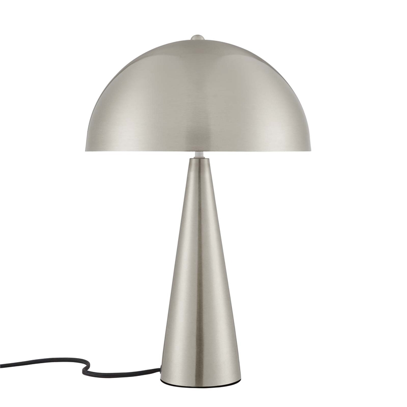 Modway Selena 2 Lights Modern Metal Table Lamp in Satin Nickel