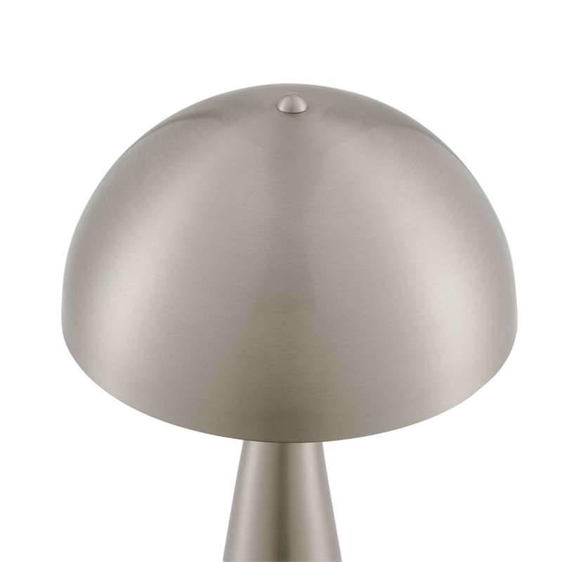 Modway Selena 2 Lights Modern Metal Table Lamp in Satin Nickel