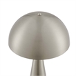 Modway Selena 2 Lights Modern Metal Table Lamp in Satin Nickel
