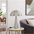 Modway Selena 2 Lights Modern Metal Table Lamp in Satin Nickel