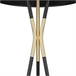Modway Audrey 1-Light Modern Metal Standing Floor Lamp in Black