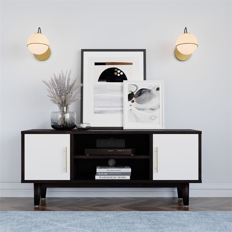 Modway Hanna 1-Light Modern Metal Hardwire Wall Sconce in Gold