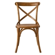 Modway Gear Modern Style Elm Wood Dining Side Chair in Walnut Finish