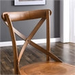 Modway Gear Modern Style Elm Wood Dining Side Chair in Walnut Finish