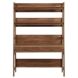 Modway Bixby Modern Style Particleboard and MDF Office Desk in Walnut
