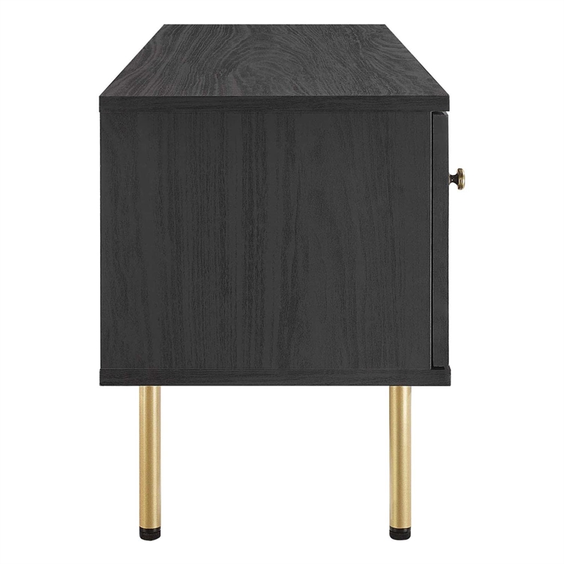 Modway Cambria Rattan and Particleboard TV Stand for TVs up to 47