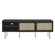 Modway Cambria Rattan and Particleboard TV Stand for TVs up to 60