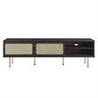 Modway Cambria Rattan and Particleboard TV Stand for TVs up to 70