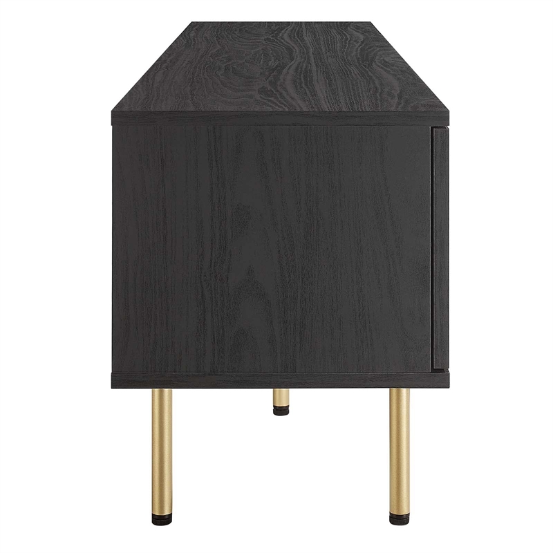 Modway Cambria Rattan and Particleboard TV Stand for TVs up to 70